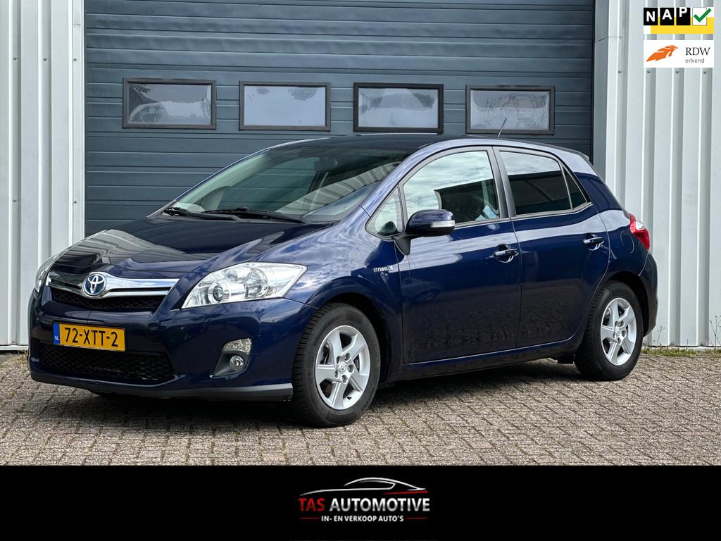 Toyota Auris 1.8 Full Hybrid Business CLIMA / APK / NAP, Auto's, Euro 5, Gebruikt, 4 cilinders, Blauw