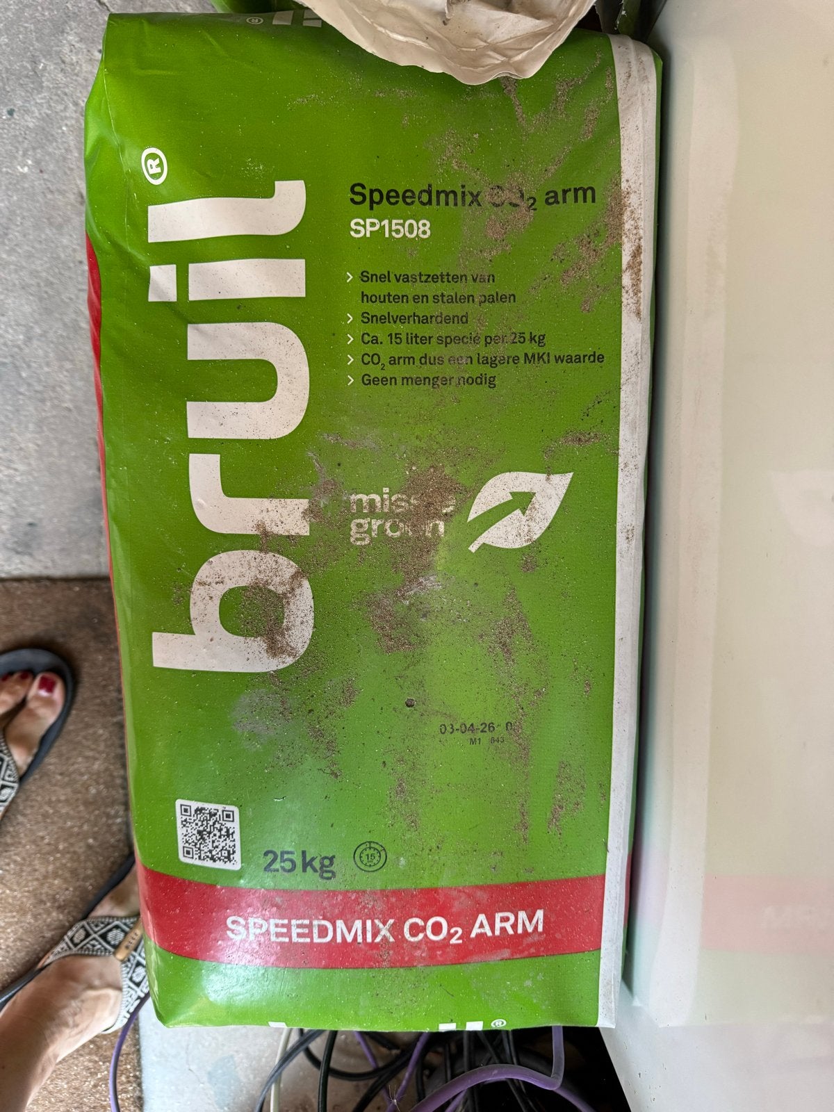 4x Brull Speedmix CO2 arm SP1508 - 25 kg zak, Ophalen, Minder dan 25 mm, Overige typen, Nieuw