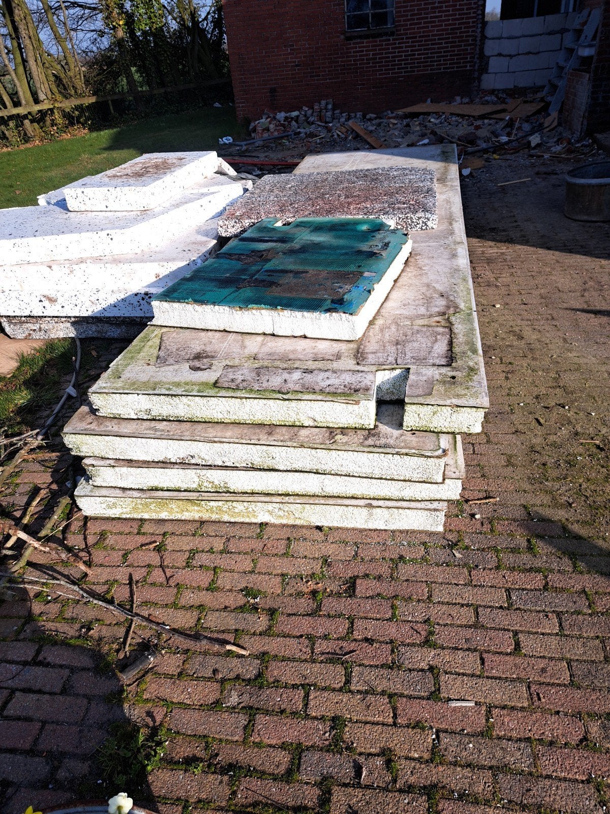 Piepschuim platen 4x 120x400x10 cm voor isolatie, Doe-het-zelf en Verbouw, Isolatie en Afdichting, Ophalen