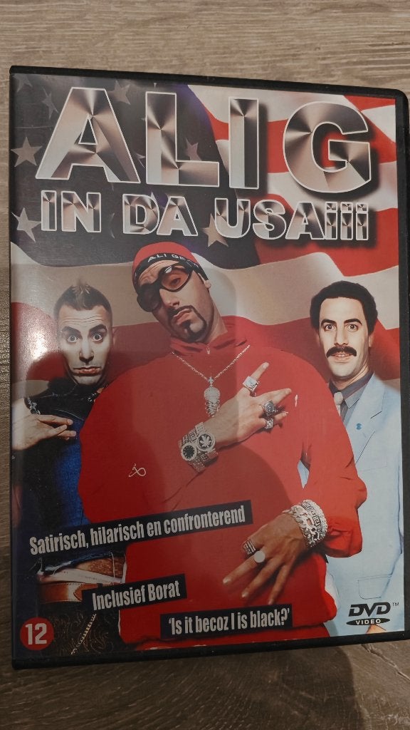 Ali G: In Da Usaiii DVD Sacha Baron Cohen (Borat), Ophalen of Verzenden, Zo goed als nieuw
