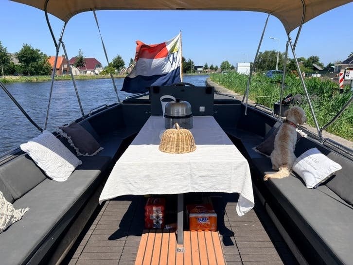 SLoep Harding 850, Watersport en Boten, Sloepen, Ophalen, Gebruikt, Binnenboordmotor, Bilgepomp