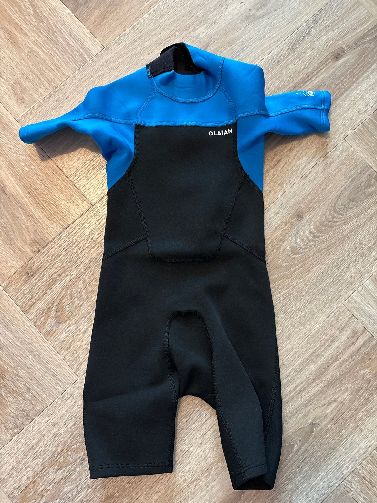 OLAIA Neopreen Wetsuit 1.5mm - Blauw/CV Zwart, Kinderen en Baby's, Babykleding | Baby-zwemkleding, Overige maten, Ophalen of Verzenden