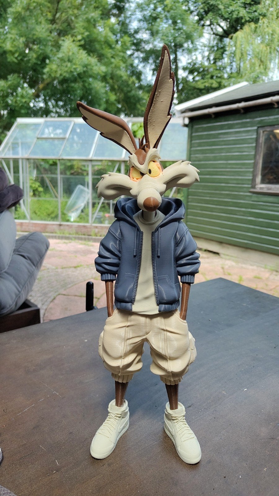 Coyote figuur, Ophalen of Verzenden, Zo goed als nieuw