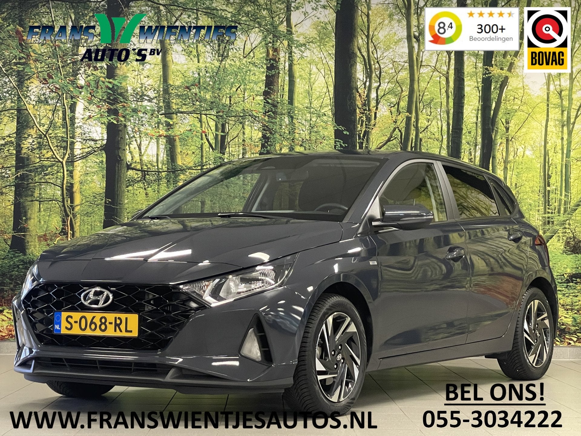 Hyundai i20 1.0 T-GDI Comfort Smart | Apple Carplay | Keyles, Auto's, Voorwielaandrijving, 450 kg, Gebruikt, Automatische klimaatregeling