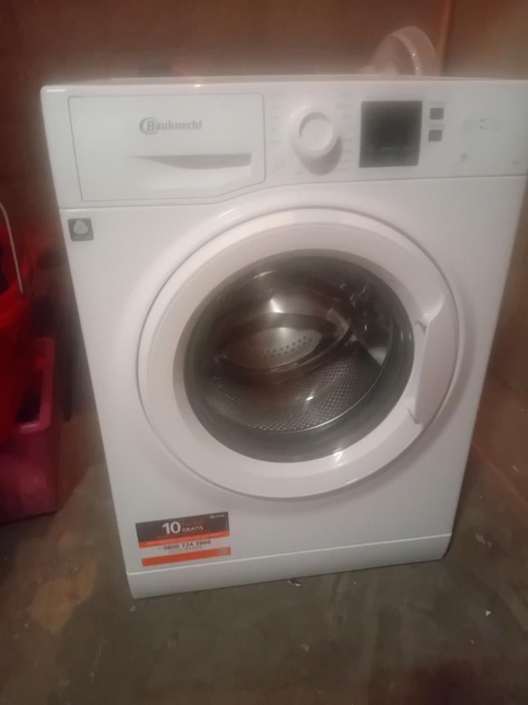 Bauknecht wasmachine 8 kg, Witgoed en Apparatuur, Ophalen, 1200 tot 1600 toeren, Energieklasse A of zuiniger, 8 tot 10 kg