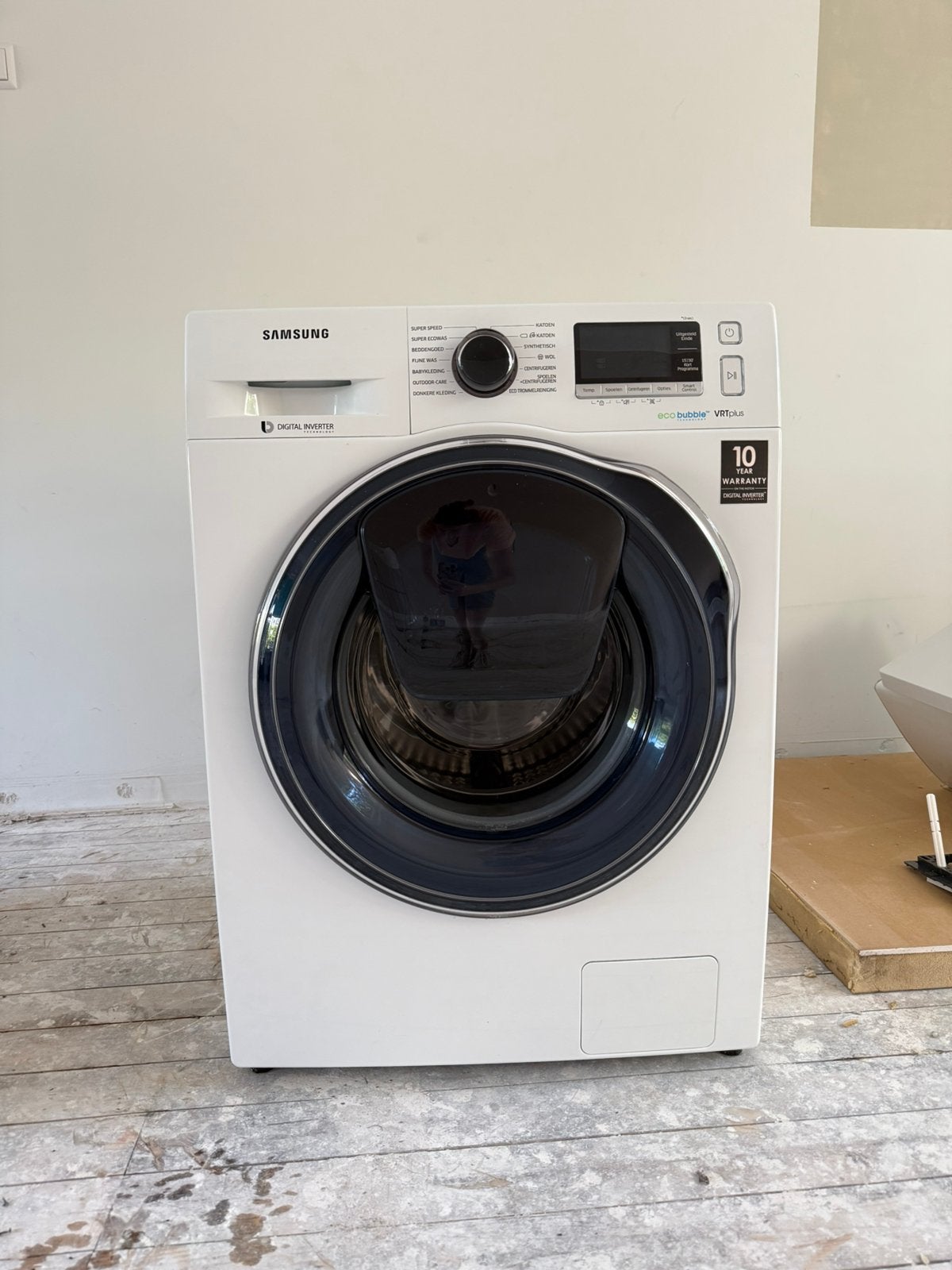 Samsung wasmachine, Witgoed en Apparatuur, Ophalen, Zo goed als nieuw, 85 tot 90 cm