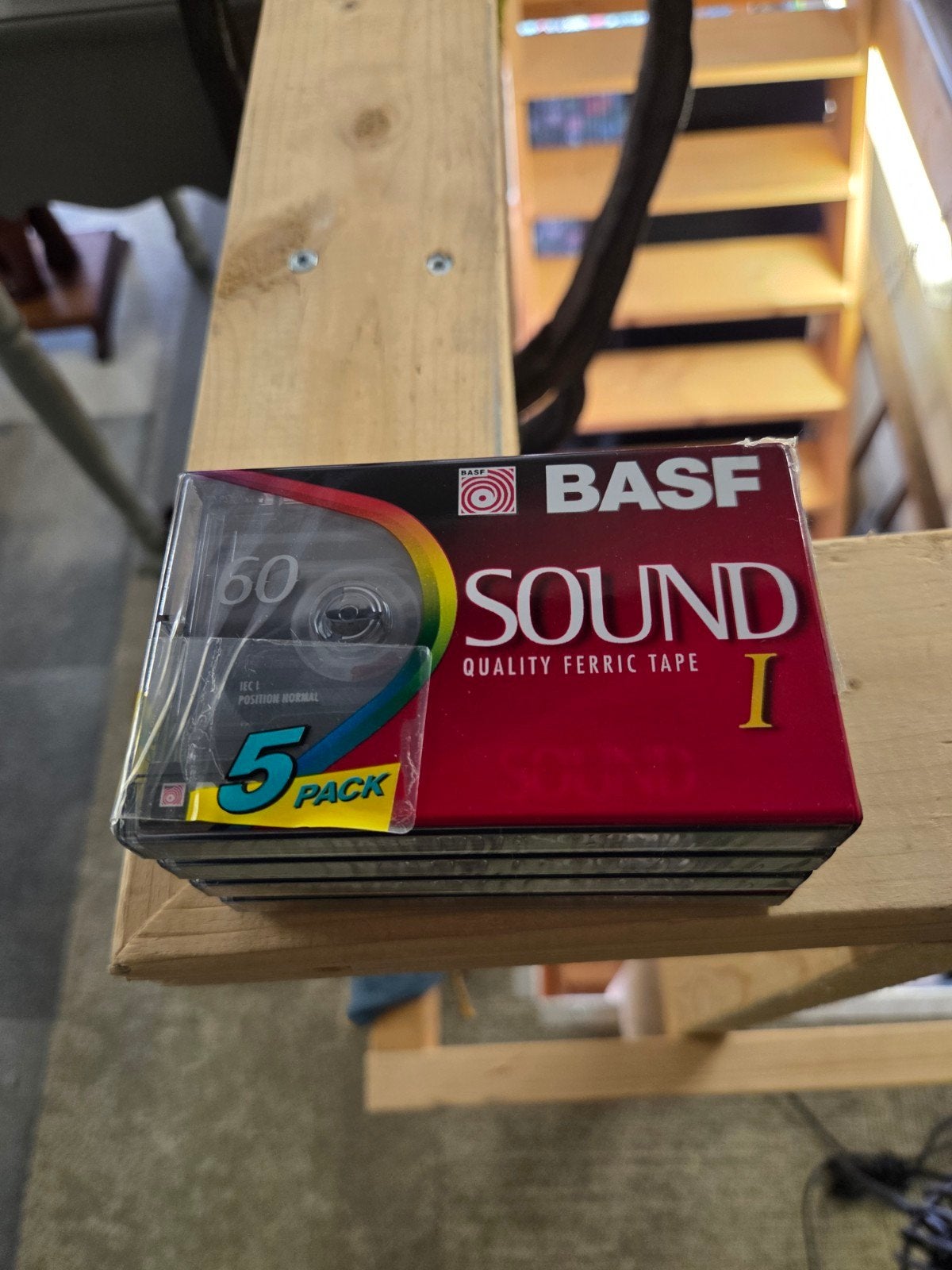 Vintage 4x nieuwe sound basf cassettebandjes, Ophalen, Overige genres, 2 t/m 25 bandjes