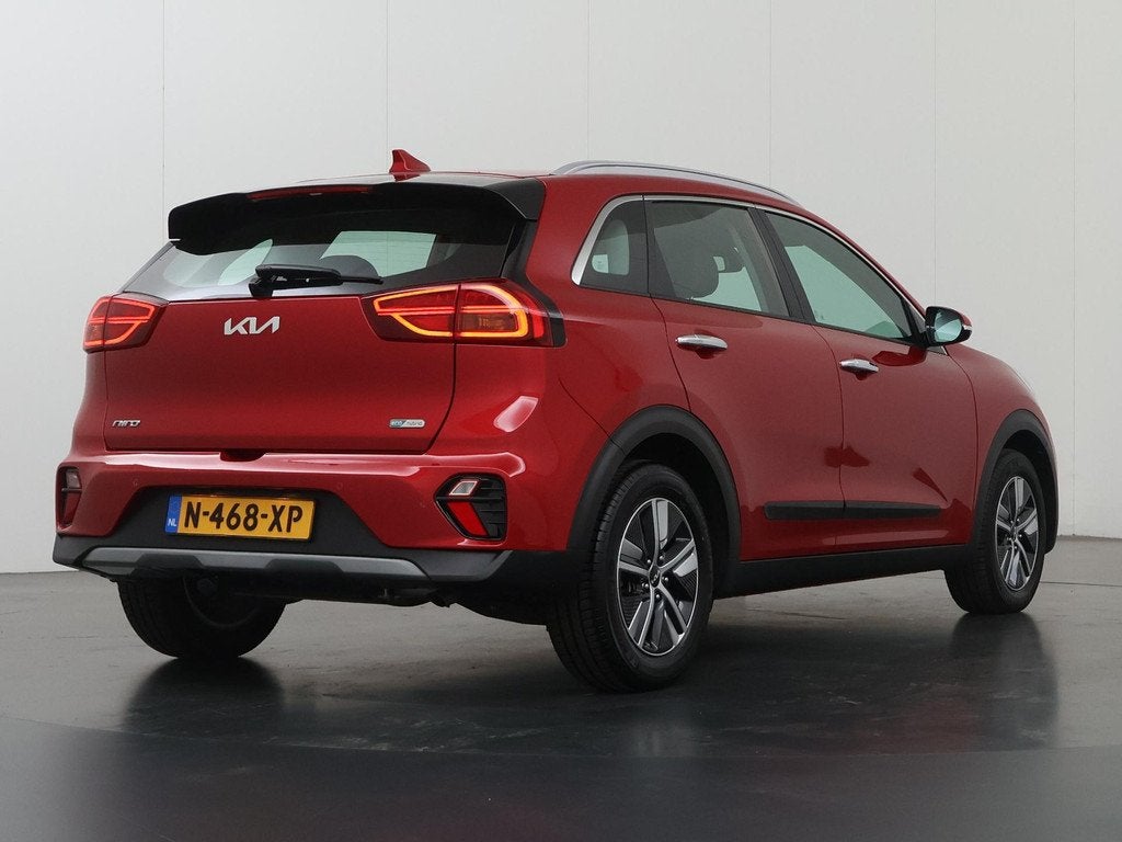 Kia Niro 1.6 GDi Hybrid DynamicLine | Adaptieve Cruise Contr, Auto's, Gebruikt, Euro 6, 2 kWh, Leder en Stof