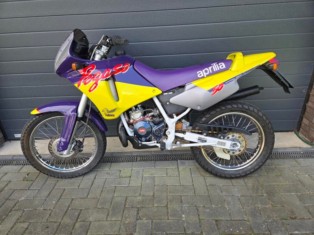 Aprilia Pegaso 50 ‼️UNIEK‼️, Maximaal 45 km/u, 49 cc, Zo goed als nieuw, 5 versnellingen