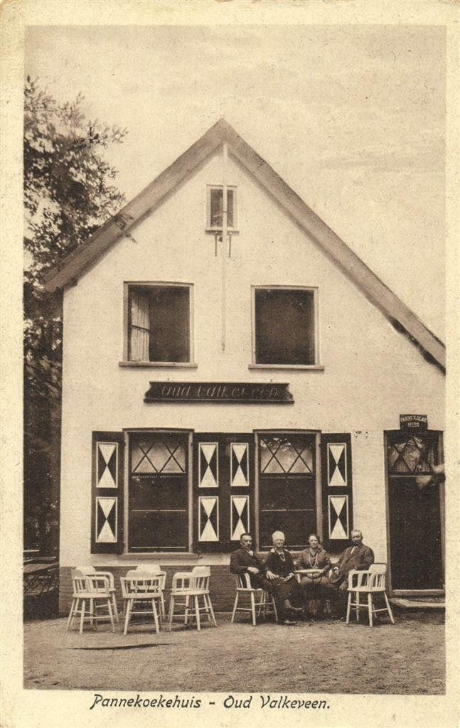 Pannekoekehuis - Oud Valkeveen. - volk - ongelopen, Verzenden, 1920 tot 1940, Ongelopen, Zuid-Holland