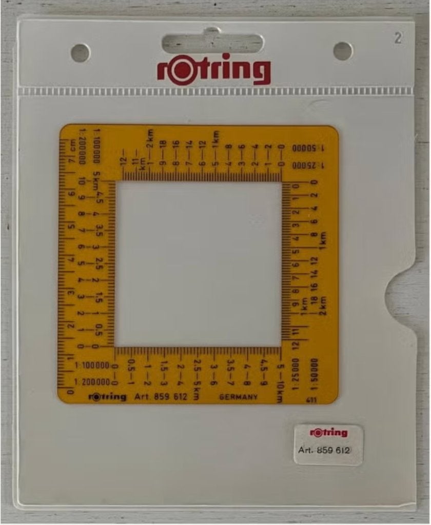 rOtring landmeterschaal, Ophalen of Verzenden, Nieuw, Overige typen