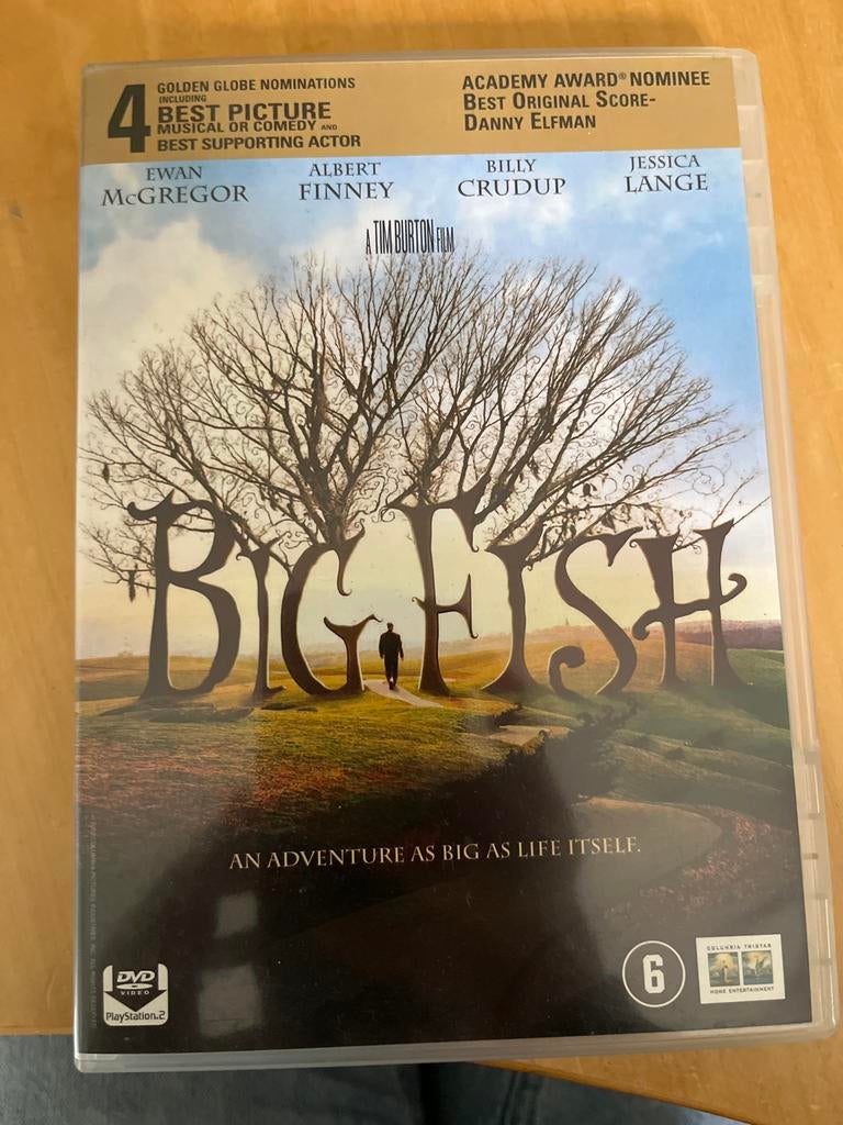 Big Fish DVD - Tim Burton film met Ewan McGregor, Vanaf 6 jaar, Ophalen of Verzenden, Gebruikt