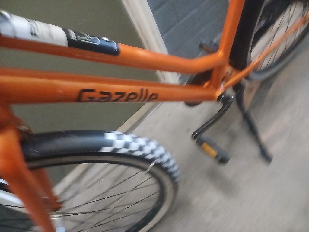Fietsen, Fietsen en Brommers, Fietsen | Dames | Damesfietsen, Zo goed als nieuw, Gazelle, 56 cm of meer, Terugtraprem, Ophalen