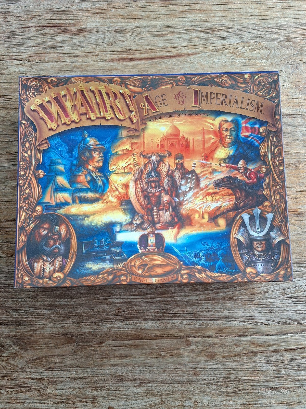 War! Age of Imperialism bordspel - Nieuwstaat, Vijf spelers of meer, Ophalen of Verzenden, Zo goed als nieuw, Eagle Games