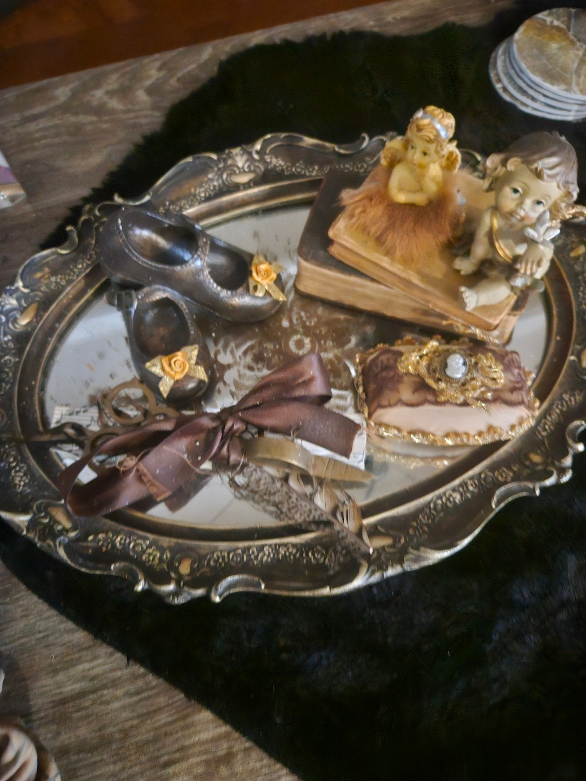 barok dienblad met associares, Ophalen of Verzenden