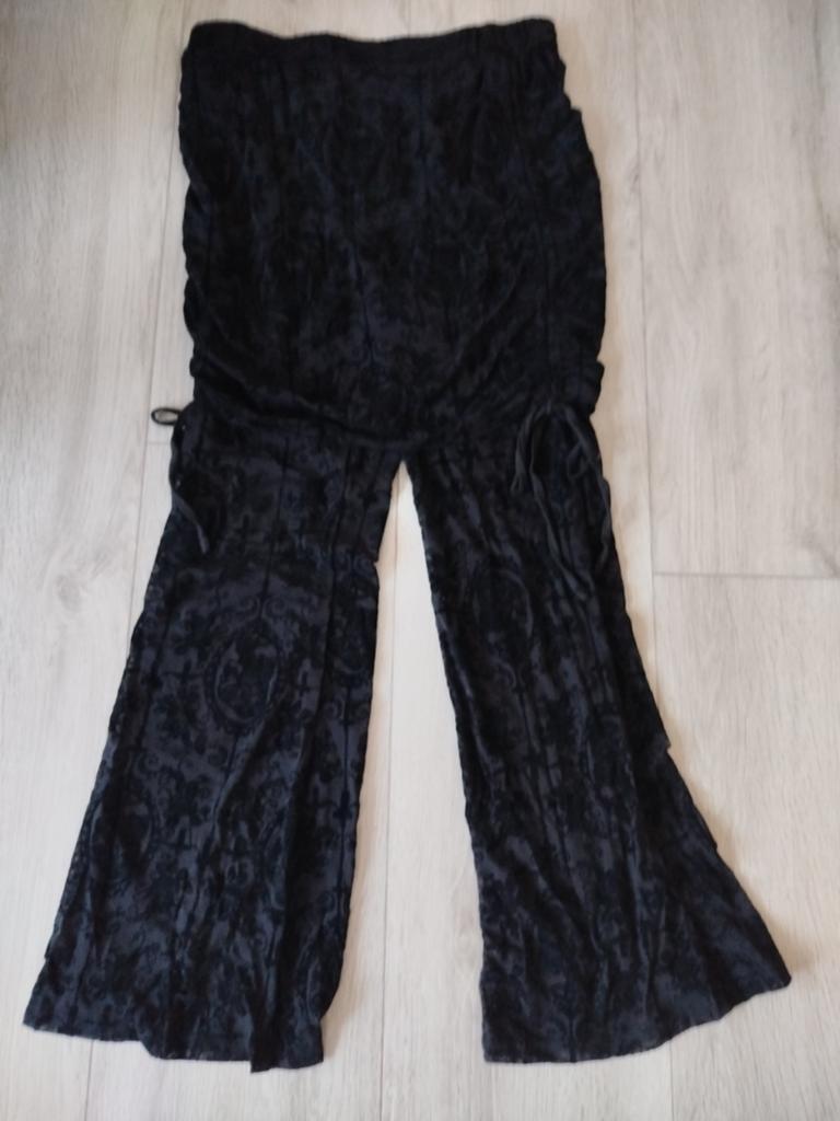 "Gothic" broek/jurk, maat L/XL, Ophalen of Verzenden, Zo goed als nieuw, Maat 42/44 (L), Zwart