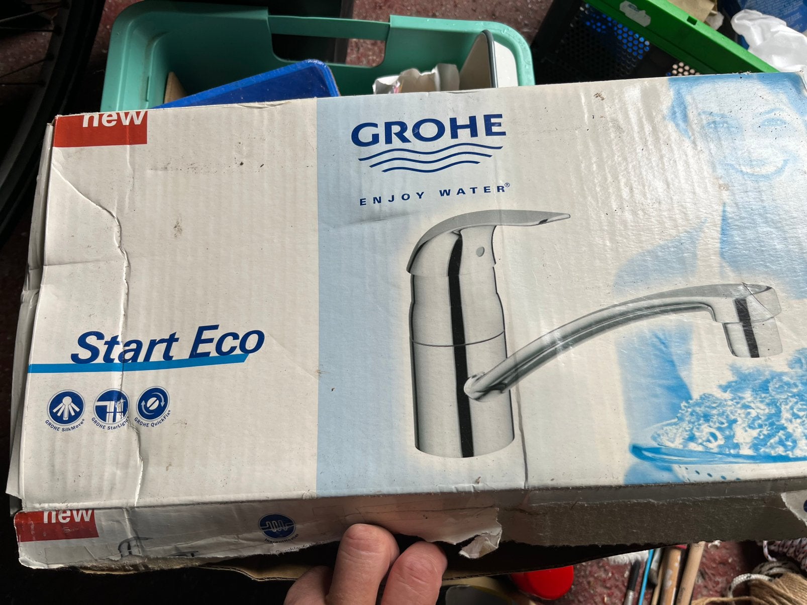 Grohe kraan, Verzenden, Nieuw, Chroom, Kraan