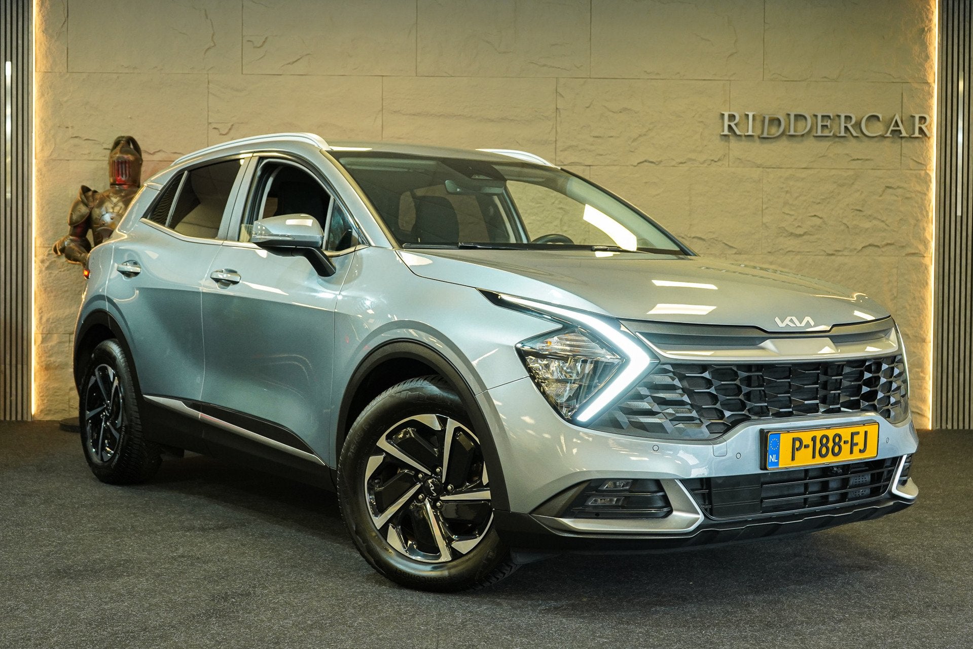 Kia Sportage 1.6 T-GDi Hybrid DynamicLine|GARANTIE|1E EIG|NA, Auto's, Gebruikt, Euro 6, 4 cilinders, 1650 kg