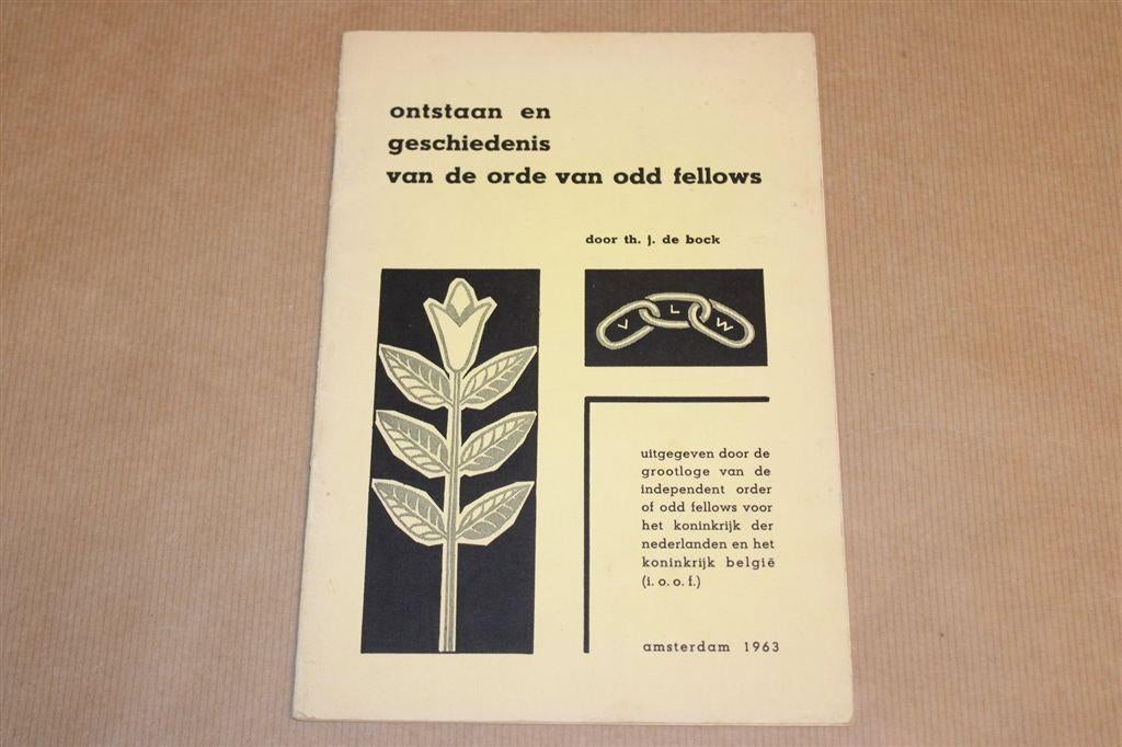 Odd Fellows — Ontstaan & Geschiedenis [1963], Ophalen of Verzenden, Gelezen, Europa