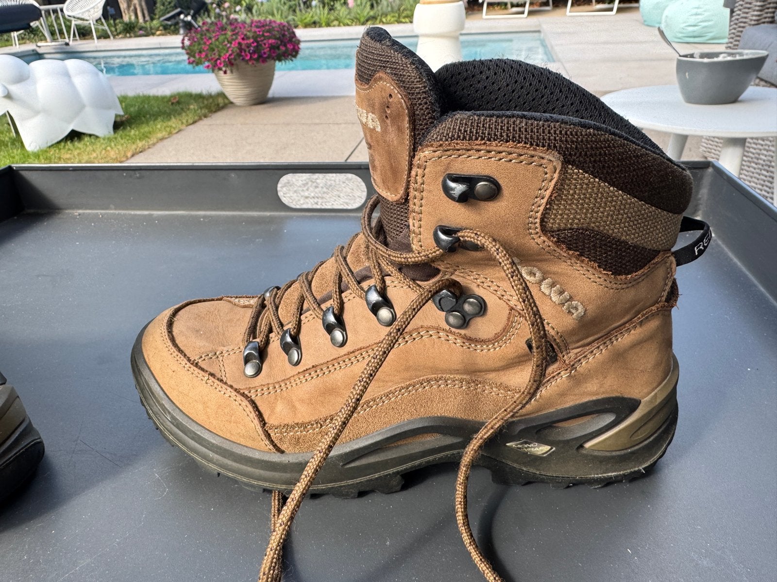 Lowa Renegade GTX Mid Ws wandelschoenen - Maat 38, Sport en Fitness, Bergsport en Wandelen, Ophalen, Gebruikt, Schoenen