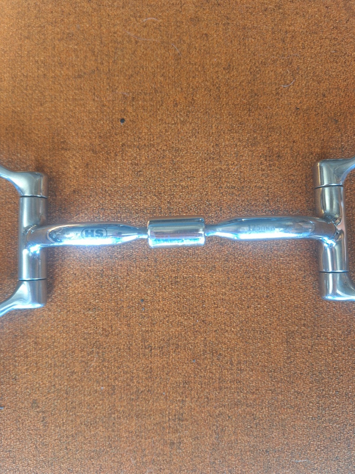 Western Line Snaffle Starter Billy Allen bit 12.5cm, Dieren en Toebehoren, Ophalen of Verzenden, Western, Anatomisch gevormd, Bit