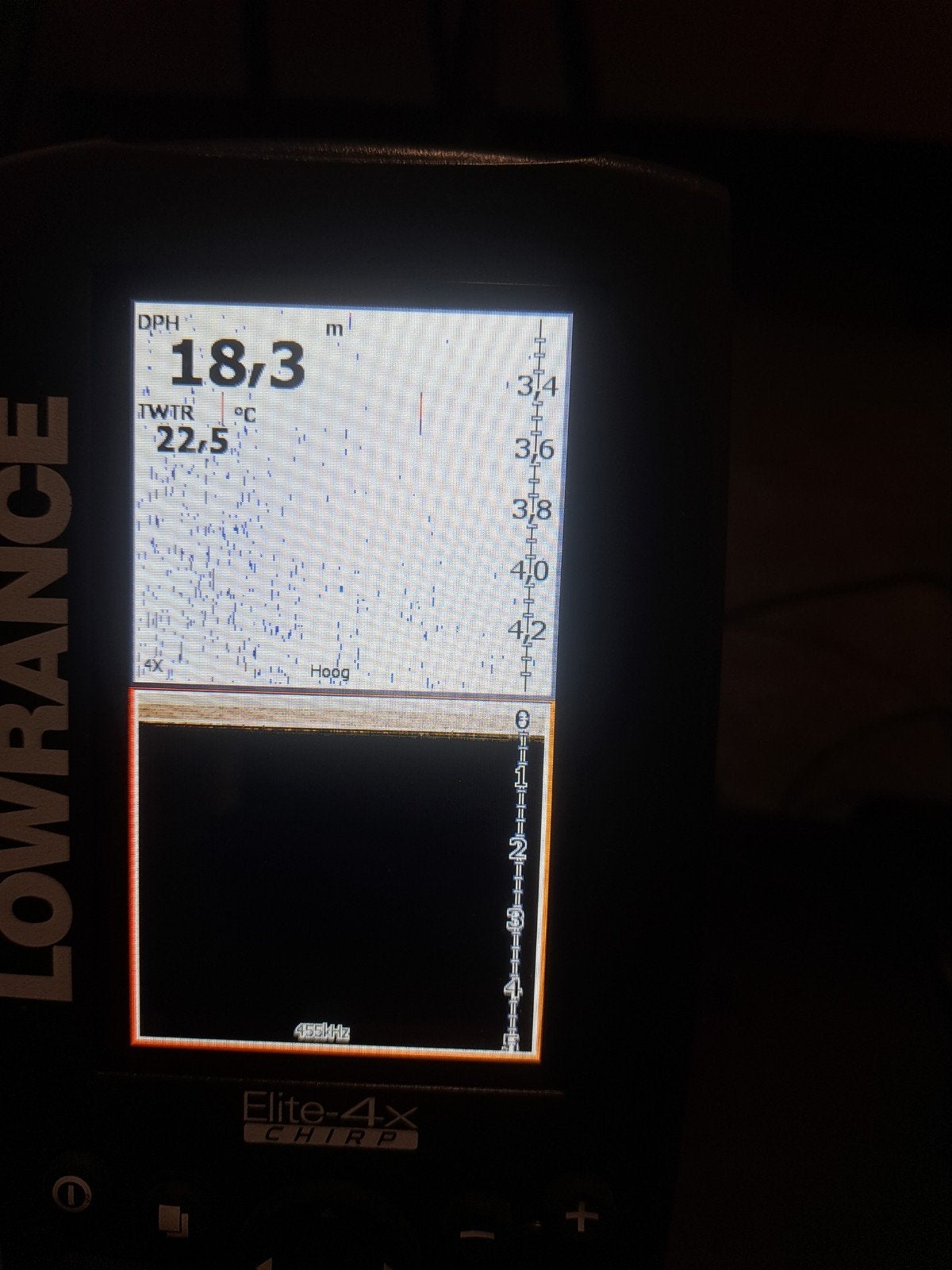 Lowrance Elite 4x chirp voerbootready, Ophalen of Verzenden, Overige typen
