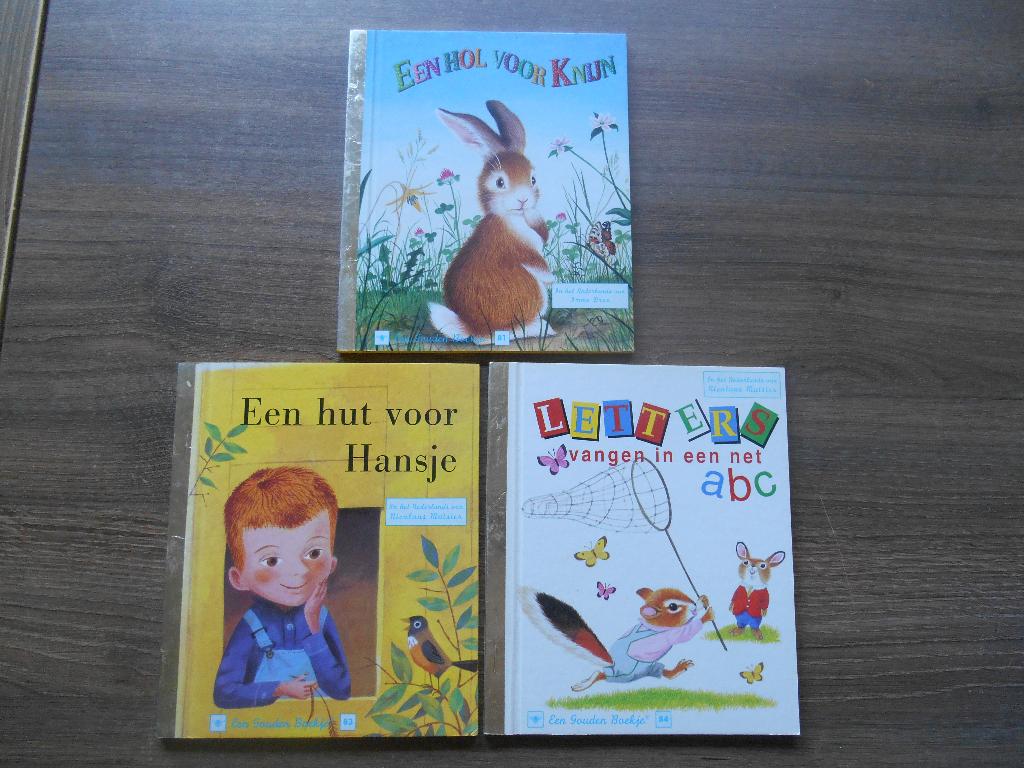 Gouden boekjes 2,50 euro per stuk gouden boekje, Gelezen, Fictie algemeen, Jongen of Meisje, Gouden boekje