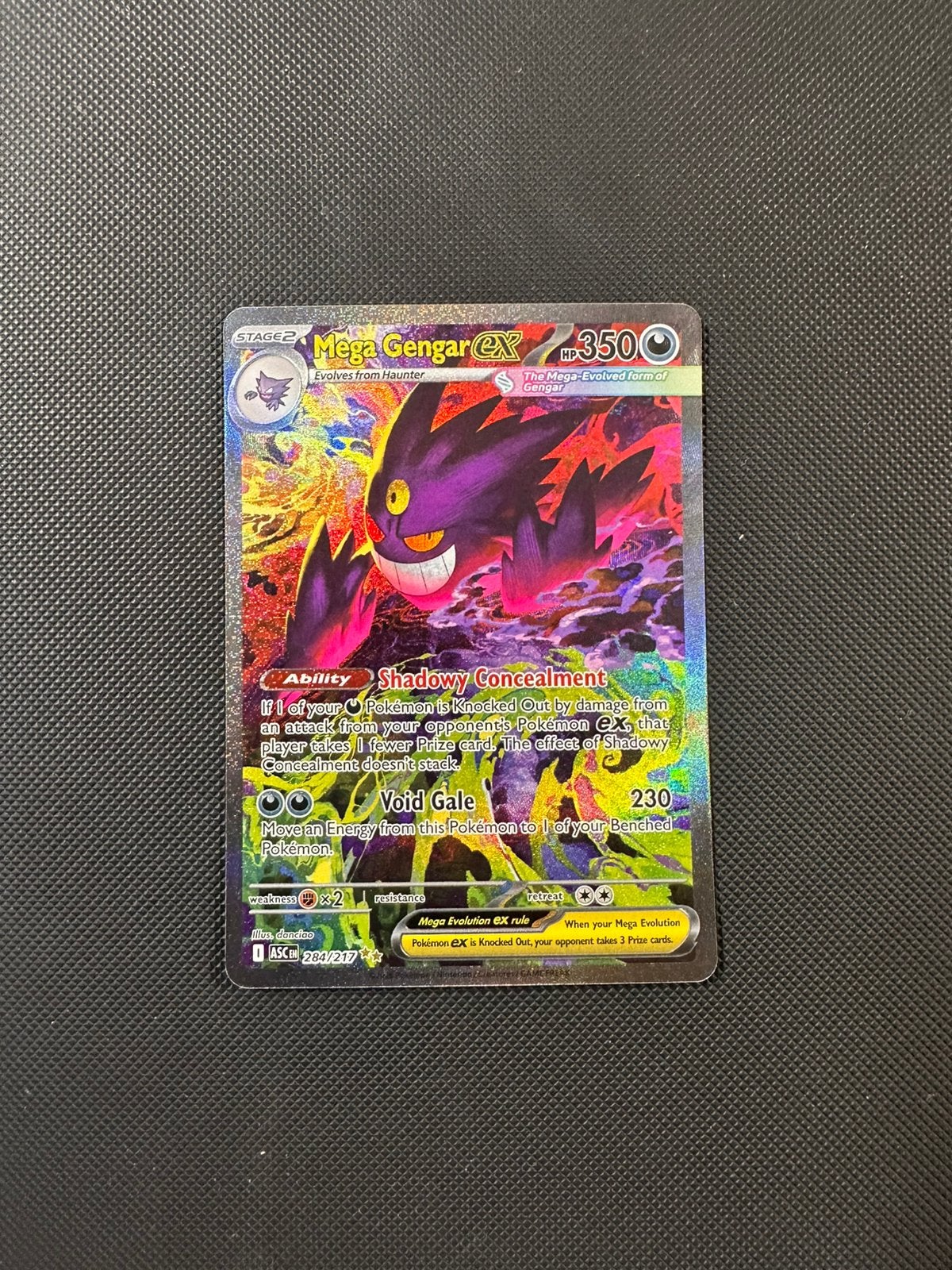 Mega Gengar ex (ASC 284), Ophalen of Verzenden, Zo goed als nieuw