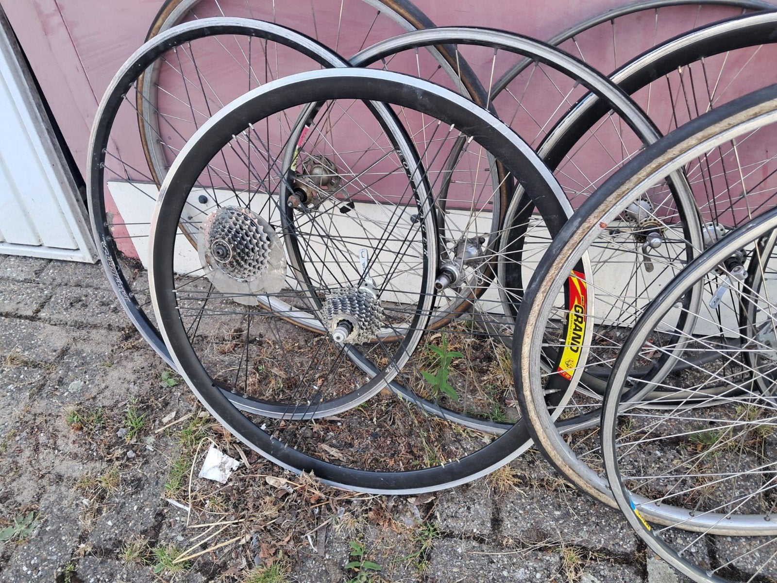 Partij racefietswielen - Gebruikt, Ophalen, Gebruikt, Racefiets, Wiel