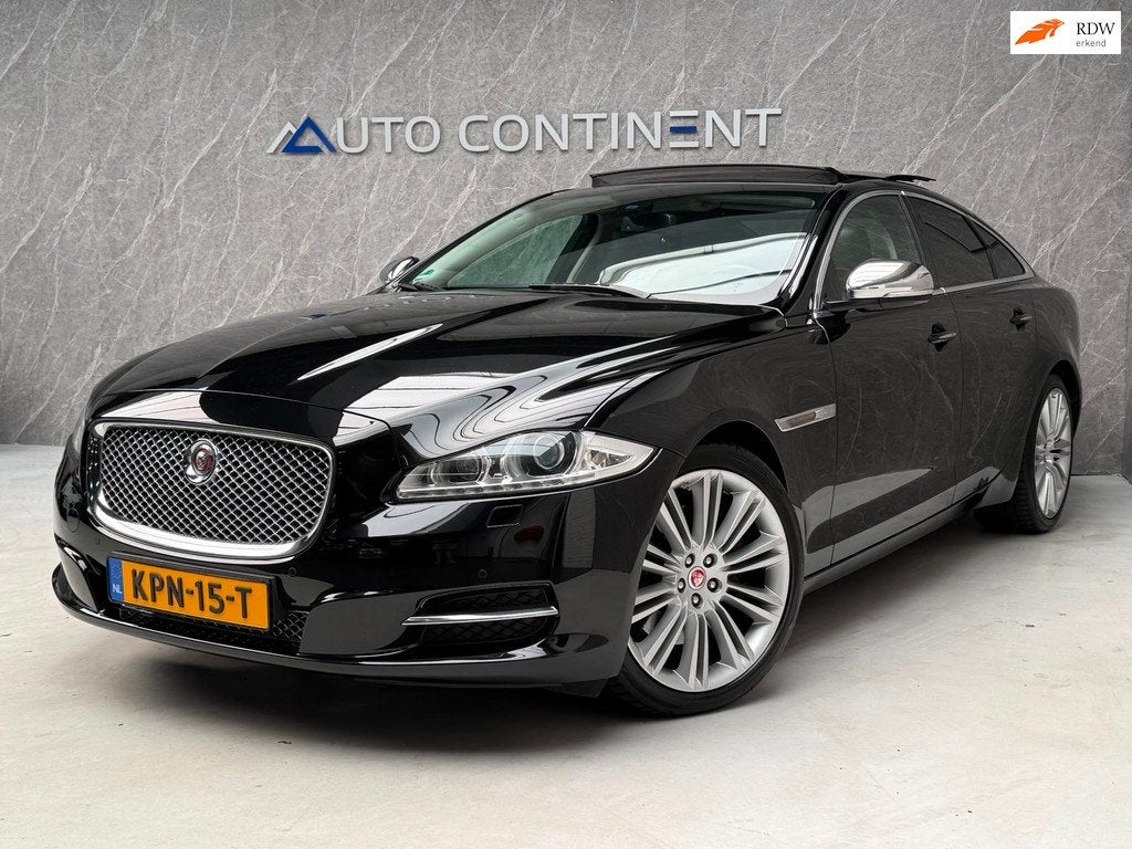 Jaguar XJ 3.0 V6 SC Portfolio / Dealer Onderh / Full Option, Auto's, Jaguar, Automaat, Euro 5, Achterwielaandrijving, Gebruikt