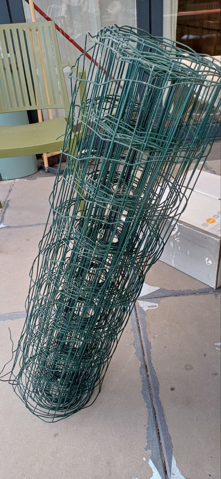 Tuingaas groen, ongeveer 5 meter, Tuin en Terras, Gaas en Draad, Ophalen