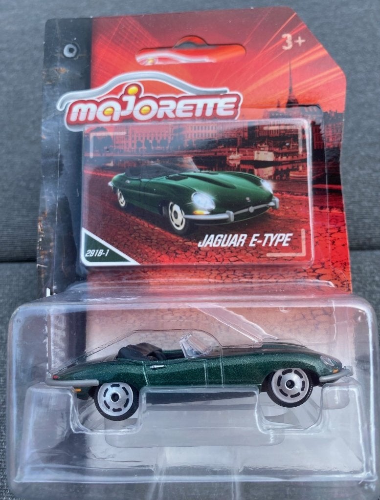 Majorette Jaguar E-Type groen, Ophalen of Verzenden, Nieuw, Auto