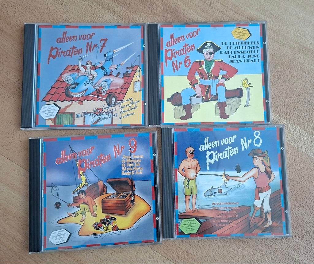 Piraten cds, Cd's en Dvd's, Cd's | Verzamelalbums, Ophalen of Verzenden, Zo goed als nieuw, Nederlandstalig