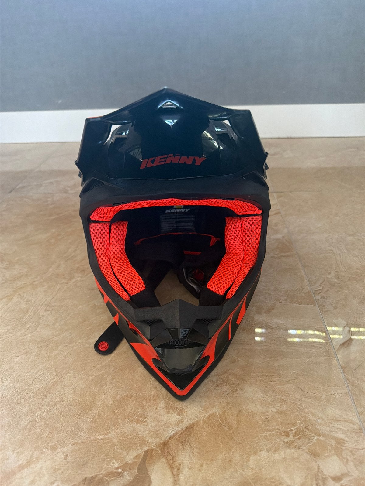 Kinder Crosshelm kenny YM - Nieuwstaat, Motoren, Overige merken, Kinderen, Offroadhelm, Ophalen of Verzenden