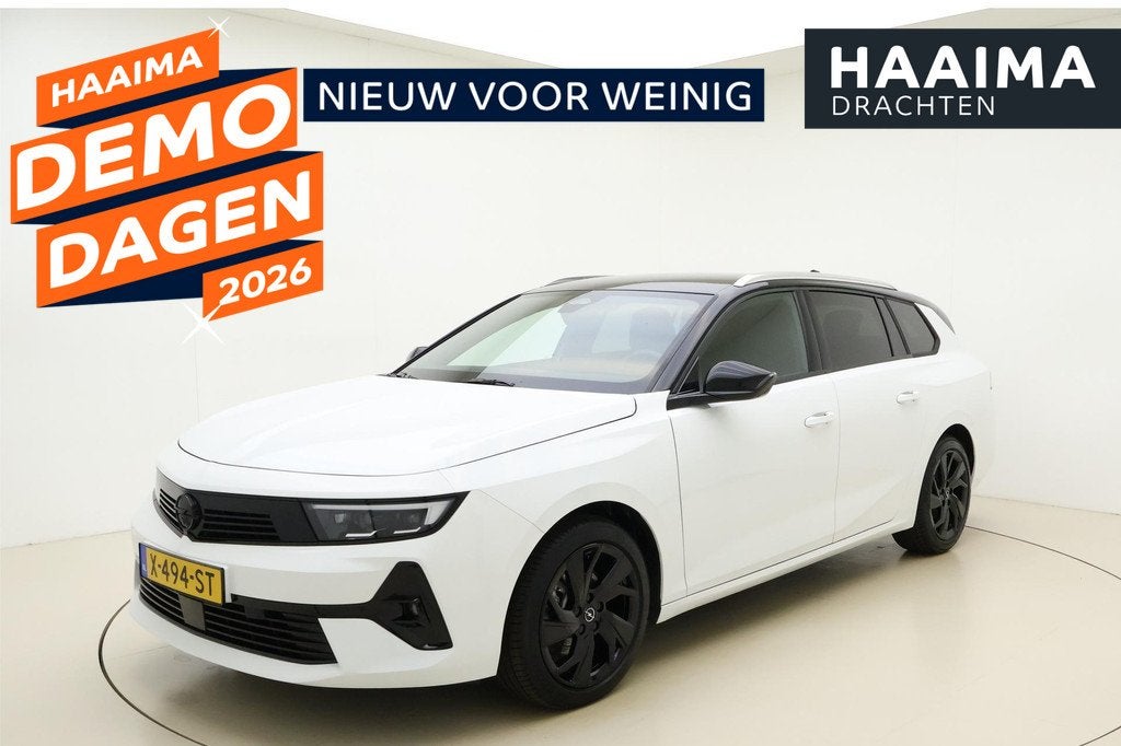 Opel Astra Sports Tourer 1.2 Level 4 130 PK | Navigatie | Cl, Auto's, Opel, Voorwielaandrijving, Euro 6, 1199 cc, Wit