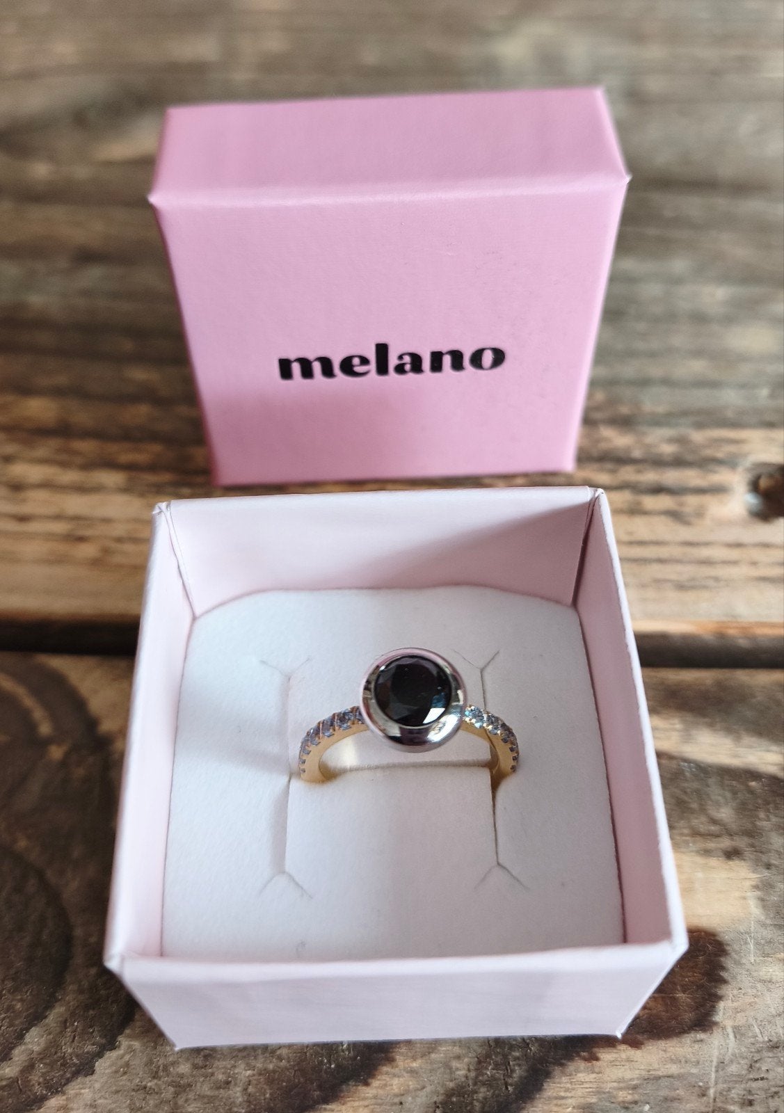 Melano vivid  ring maat 56, Met kristal, Overige materialen, 19 tot 20, Nieuw