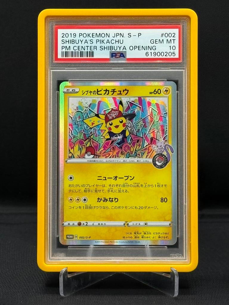 Shibuya’s Pikachu 002/S-P (PSA 10)!, Hobby en Vrije tijd, Verzamelkaartspellen | Pokémon, Ophalen of Verzenden, Zo goed als nieuw