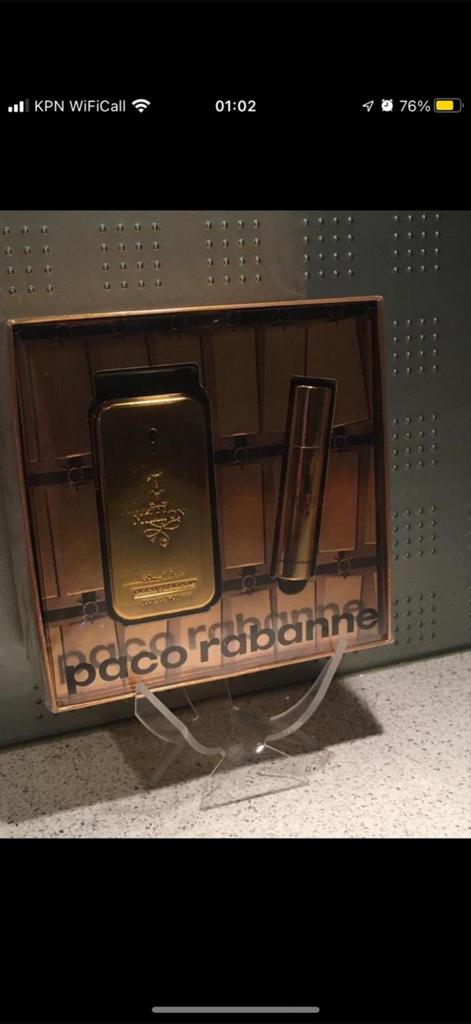 Paco Rabanne 1 Million parfum set, Ophalen of Verzenden, Nieuw