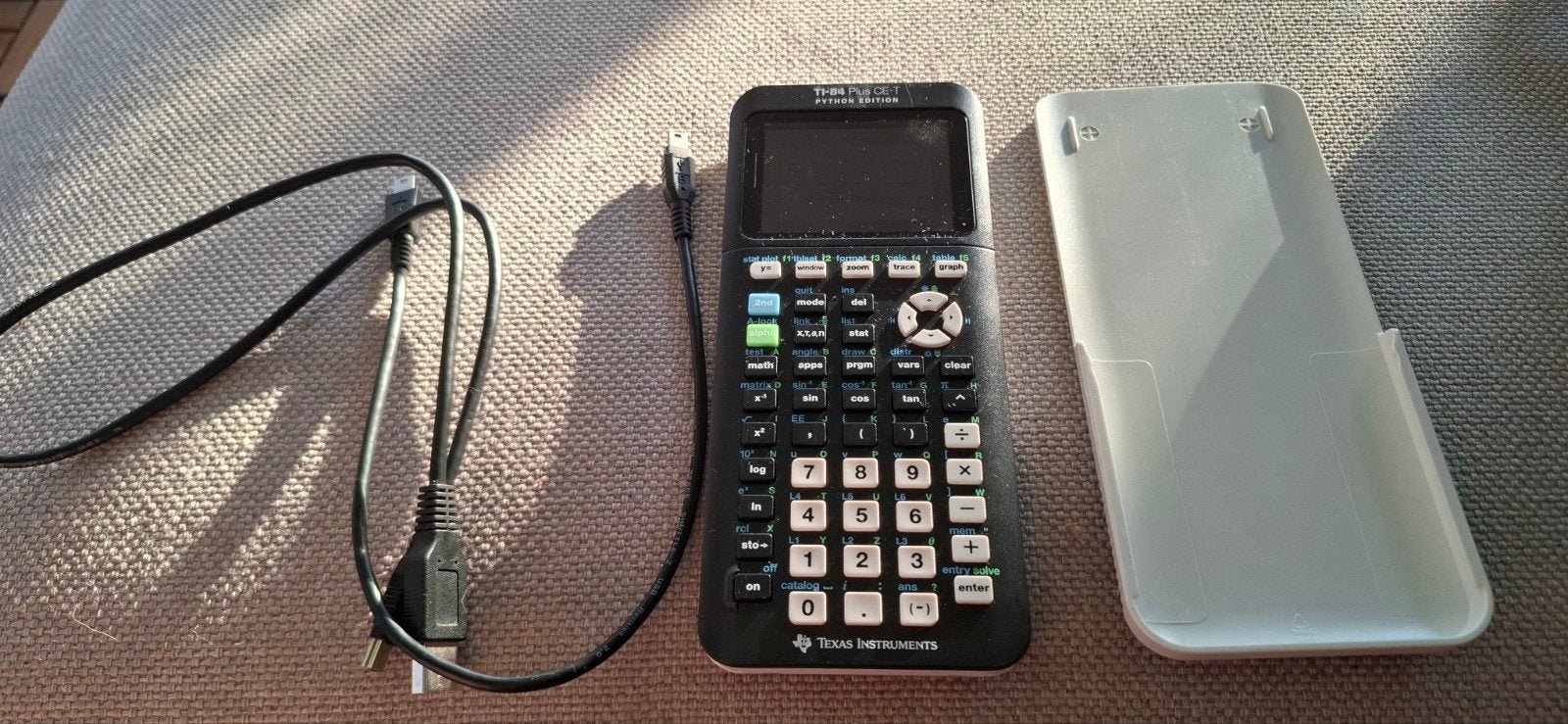 texas instruments TI-84 plus CE-T python edition, Diversen, Rekenmachines, Ophalen of Verzenden, Grafische rekenmachine, Zo goed als nieuw