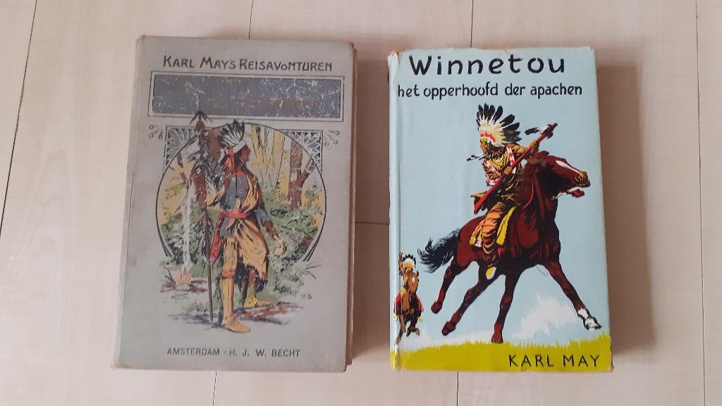 Winnetou boeken van Karl May, Ophalen, Gebruikt