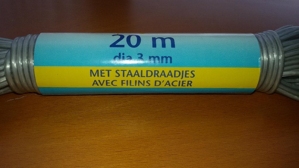 waslijndraad 20 meter € 2.75, Ophalen, Nieuw, Overige typen