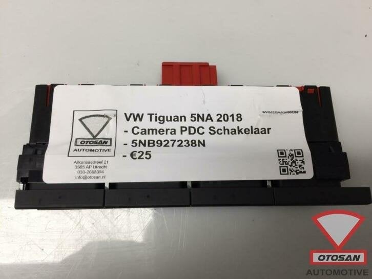 vw tiguan 5na 2018 camera pdc schakelaar 5nb927238n, Gebruikt, Volkswagen, Volkswagen AG, Berliner Ring 2
38440  Wolfsburg, DE