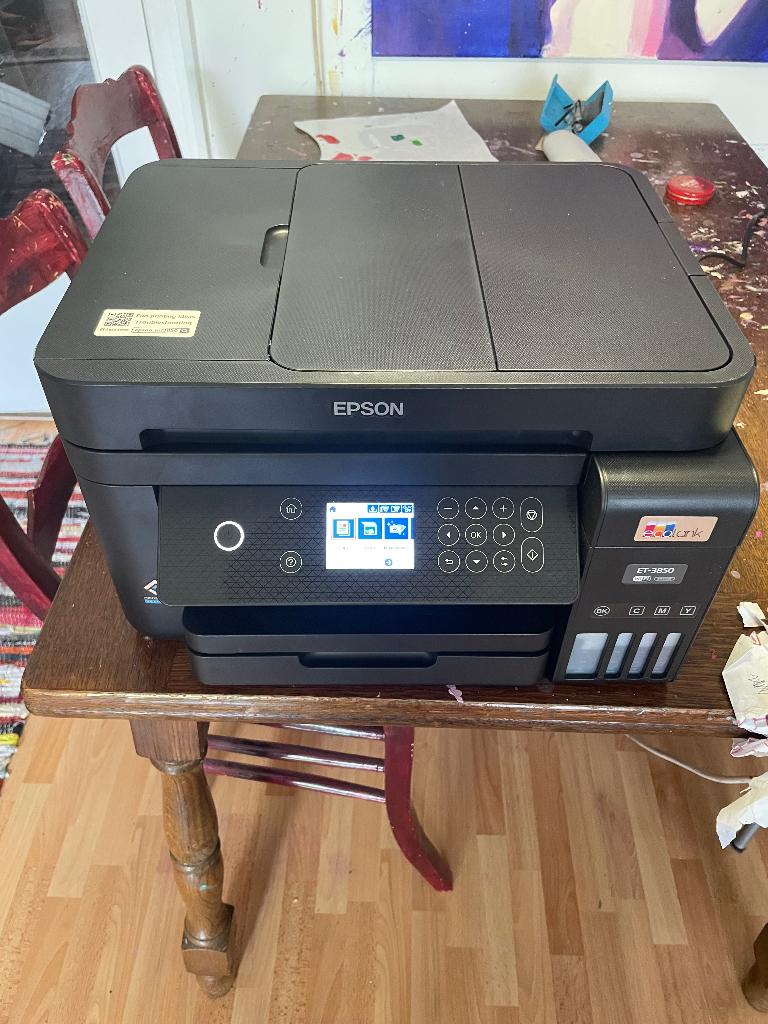 Epson EcoTank ET-3850 All-in-One Printer., Kleur printen, All-in-one, Draadloos, Ophalen of Verzenden