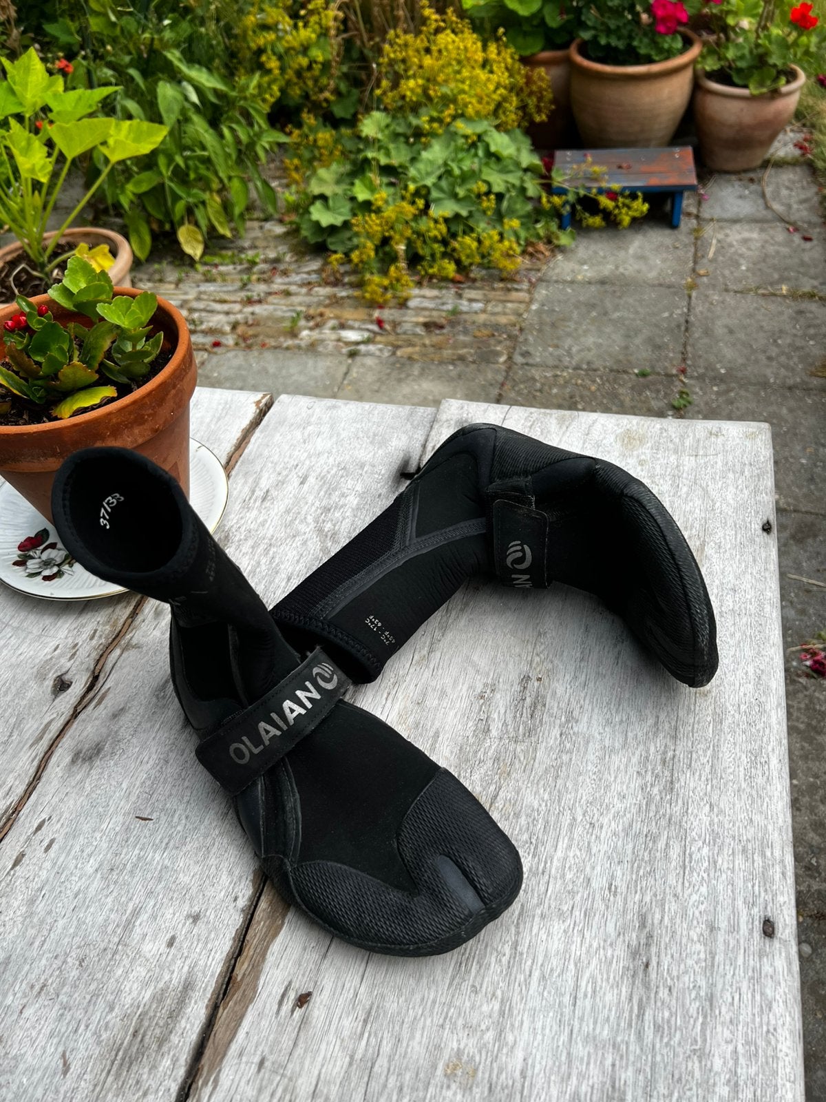 Sup, surf , duik schoenen laarsjes mt 37/38 Olaian, Watersport en Boten, Suppen, Ophalen of Verzenden, Zo goed als nieuw, SUP-accessoire