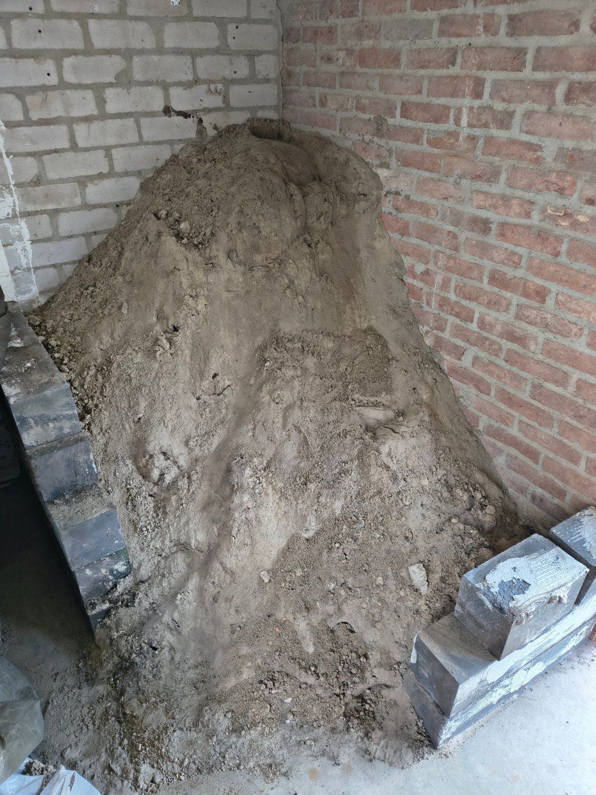 Ophoogzand / Straatzand 700 a 800 liter (schatting), Tuin en Terras, Zand, Ophalen, Gebruikt, Straatzand