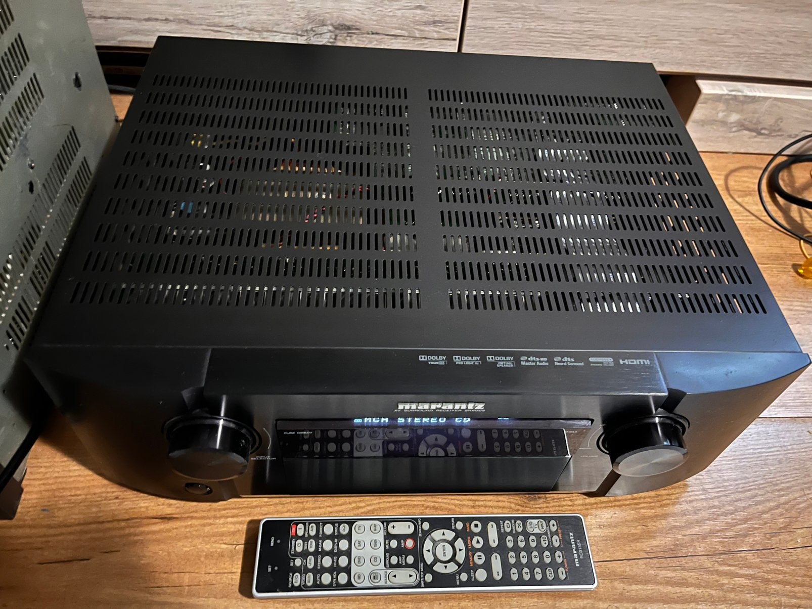 Marantz SR5005 AV Surround Receiver HDMI / afstandsbediening, Ophalen, Zo goed als nieuw, 60 tot 120 watt, Marantz