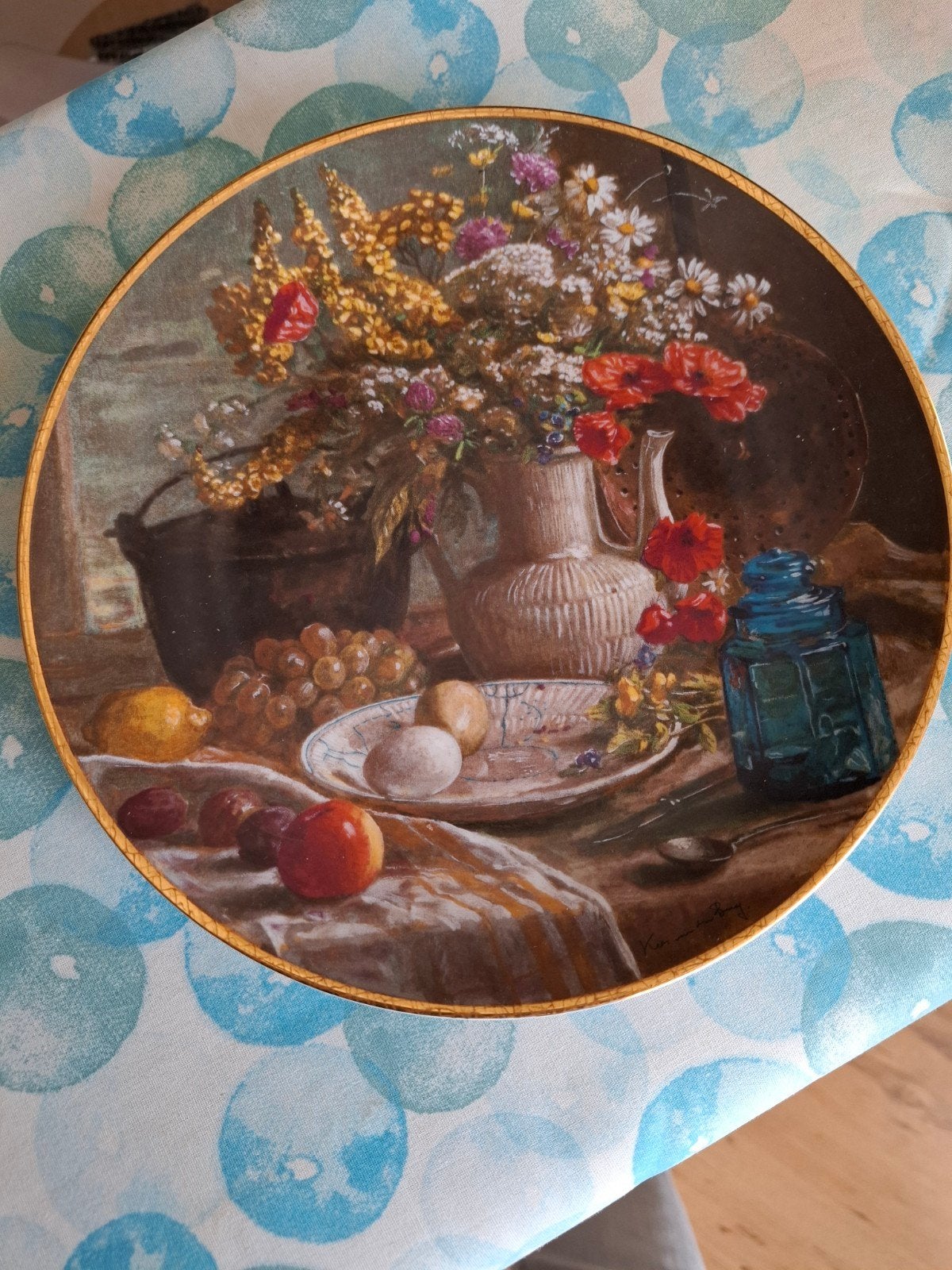 Mosa "Ochtend Stilleven" Wandbord - Limited Edition 1988, Antiek en Kunst, Antiek | Wandborden en Tegels, Ophalen