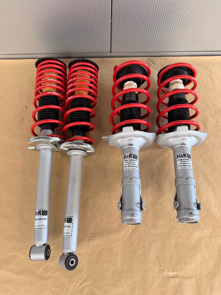 H&R Cup Kit Sportonderstel Volkswagen Golf 2 / Jetta 2, Auto-onderdelen, Ophanging en Onderstel, Volkswagen, Gebruikt, Ophalen