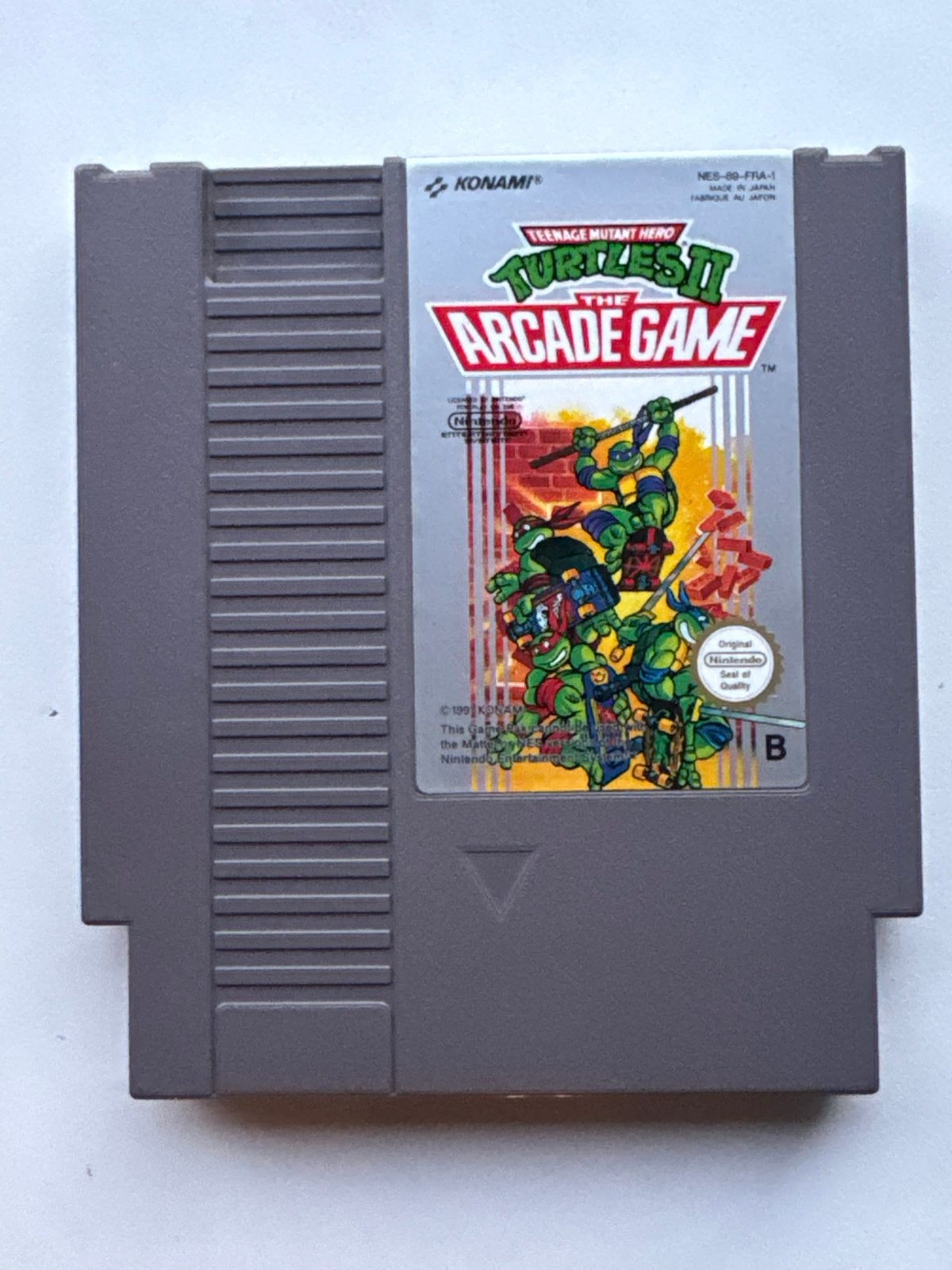 Teenage Mutant Hero Turtles II: The Arcade Game NES, Avontuur en Actie, Gebruikt, 1 speler, Ophalen of Verzenden