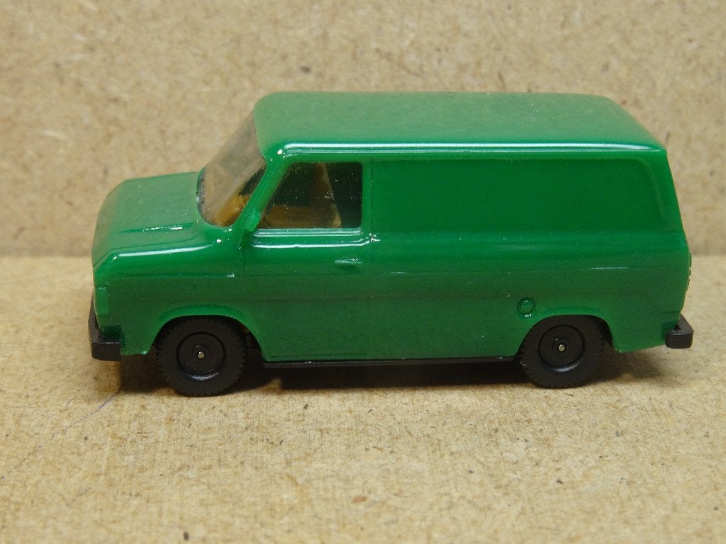 HERPA 1/87, Oude FORD TRANSIT Bestelbus Groen, Zie Foto`s, Ophalen of Verzenden, Zo goed als nieuw, Bus of Vrachtwagen, Herpa